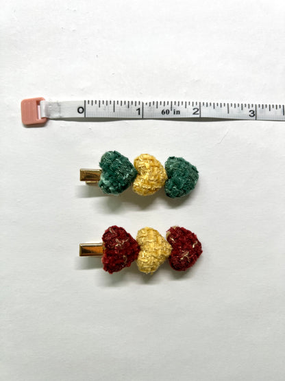 Christmas hair clips (Option B)